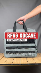 Bag Only | Grey RF66 GoCase Protective Carry Bag for Opolar/ Roccia RF66 Rechargeable Fan Gearology PH Travel Organizer