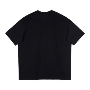 Short Sleeve Basic Style Loose Fit Mens T-Shirt Short Fuse Brand Summer Youth Fashion round Neck Pure Color Base Layer Top