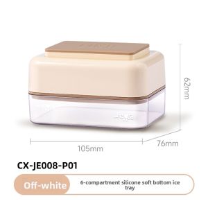 Bear | Food Grade Ice Tray Press Type Ice Maker for Home Refrigerator
