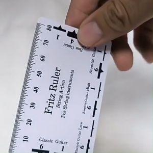 1 Pcs Guitar String Action Gauge String Pitch Ruler Measuring Bass Luthier Tool Guitar Accessories