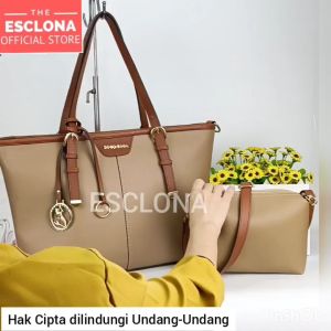 TAS WANITA ESCLONA 038 TAS KERJA WANITA TAS KANTOR WANITA TAS BAHU TAS SELEMPANG WANITA TAS LAPTOP KERJA KANTOR SHOULDER E038 TAS BATAM IMPORT WANITA
