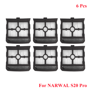 Phụ Kiện Thay Thế Máy Hút Bụi Không Dây Narwal S20 Pro - Chổi Bên Chính Bộ Lọc HEPA Miếng Lau Túi Đựng Bụi Vải & Nhựa ABS