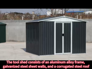 Outdoor Garden Shed Cabinet Outdoor garden Storage Store Room Outdoor Storage House Outdoor Room Outdoor Store Room metal shed large backyard storage setor laman Besar outdoor Garden Shed Cabinet Cupboard Storage