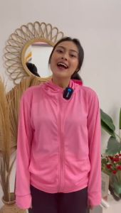 SEVENTYONE - Jaket Mesh Hoodie Olahraga Sauna Suit Jogging Lari Bersepeda Despo Gym Fitnes Senam Pria dan Wanita