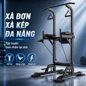 Xà đơn xà kép đa năng tập luyện toàn thân tại nhà