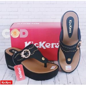 sandal wedges wejes wanita sandal wejes perempuan sol 7cm kickers sandal perempuan sandal wanita sandal cewek sandal selop sandal japit