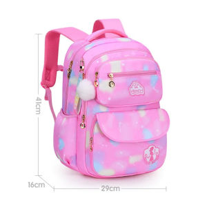 Childrens Shoulder Bag Girl Backpack School Bag Purple Travel Teen Schoolbag Primary Kawaii Cute Waterproof Kid Girl Backpack