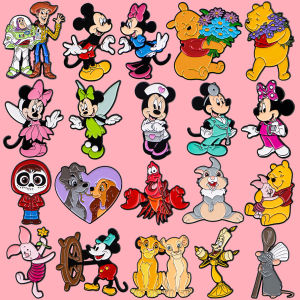Cartoon Animals Mouse Doctor Enamel Pins Cute Bear Brooches Woman Men Backpack Accessories Bags Badge Lapel Jewelry Friend Gift