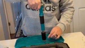 【Free 100 Nails】Nail Gun Power Tool Nails For Nail Gun Electric Nail Gun Heavy Duty Manual Steel Nails Gun For Concrete Rivet Tool Steel Rivet Gun Nail Cordless Heavy Duty Powder Actuated