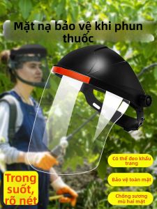TAODUN | Mặt Nạ Bảo Vệ Toàn Mặt Chống Mờ Độ Sáng Cao Dùng Khi Phun Thuốc Trừ Sâu