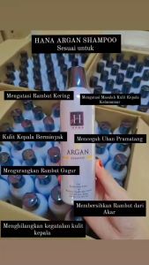 Hana Argan Shampoo 2in1 (rambut gugur)