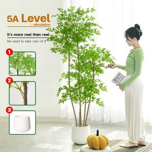 【Ship locally】Nandina Artificial Plants big size 120/160cm Nearly Natural for Indoor and Outdoor Decoration