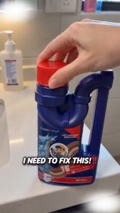 For stubborn blockage Qns Drain clog remover Drainage pipe declogger Clog remover drain pipe Clog remover heavy duty Sink clog remover Unclog the pipe strongly No damage to the pipeline Ubat tandas tersumbat Pipe drain cleaner Pipe cleaner 500ml