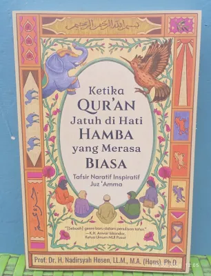 Buku ketika Quran jatuh di hati hamba yang merasa Biasa