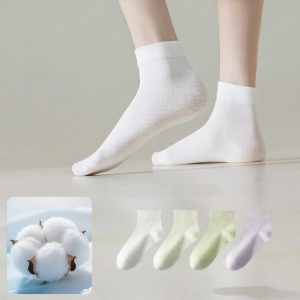 NEARKINS | Odor Resistant Moisture Wicking Cotton Ankle Socks