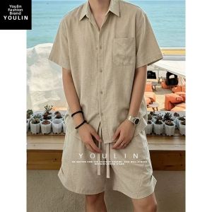 YOULIN | Resort Wear Linen Set for Men