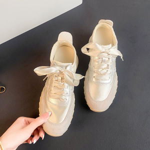 Womens Ballet Flat Shoes Breathable Summer Leather Sporty Casual Thick Bottom High Top Knot Cross Strap Rubber Outsole
