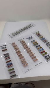 Bros Dagu anti karat Dan Klip Jilbab 6 pcs