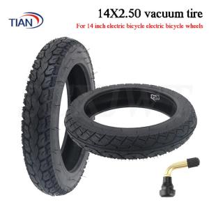 High-quality NEW 14x2.50 (64-254) Tubeless Tires Pneumatic Wheel Tire For 14 inch Electric Scooter Bicycle Bike Wheels Tyre