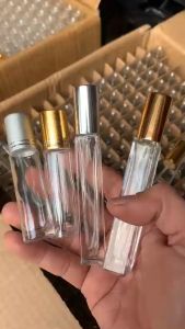 {Sỉ từ 6xxx) Chai Chiết Nước Hoa Dạng Xịt / Lăn 10ml / 5ml chai cao thủy tinh dày đẹp