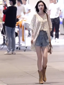 💥[A419] Áo LƯỚI len dệt kim CHOÀNG ĐUÔI CÁ TAY CÁNH DƠI phom rộng phối rút eo đi biển cá tính - L2M