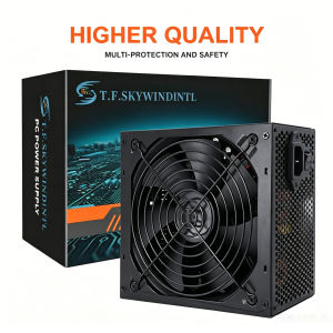 750W Power Supply 80 Plus Gold Fully Modular ATX Gaming PC PSU 110V/220V Active PFC 24pin Ultra Silent for Gaming Desktop Server