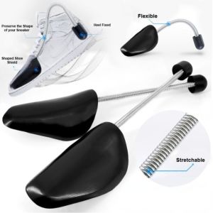 1 Pair Shoe Tree Spring Type Plastic Stretcher Shaper Expander menporarywomen support