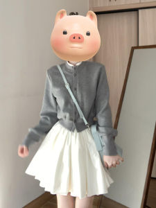 Ge·an·fei | Petite Grey Knit Dress