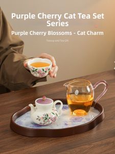 XIANGYE | Handpainted Elegant Womens Ceramic Tea Set