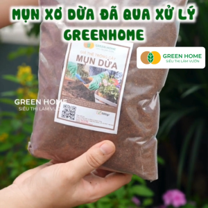 Mụn Xơ Dừa Greenhome Sfarm Bao 500GR Đã Qua Xử Lý Chuyên Trồng Rau Hoa Màu Cây Ăn Trái