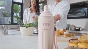 Bình Giữ Nhiệt Có Ống Hút 500ml Cốc Cà Phê Giữ Nhiệt Ly Giữ Nhiệt Lót Gốm BPA FREE