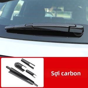 Toyota Corolla Cross XG10 2021-2025 Hybrid ABS Sợi Carbon Cần Gạt Nước Phía Sau Cửa Sổ Bao Viền Dán Crom Tạo Kiểu Phụ Kiện Xe Hơi