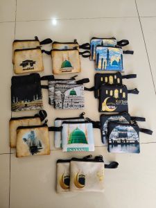Dompet Printing Mini Uk 10 x 12cm Souvenir Oleh Oleh Haji Umroh