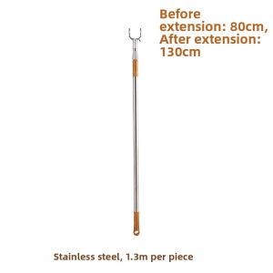 Stainless Steel Adjustable Balcony Clothes Drying Pole
