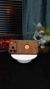 Logo Visible Design Phone Case For iPhone 17 Air 16 E Pro Max 15 14 Plus 13 12 11 Vintage PU Leather Shockproof Business Cover