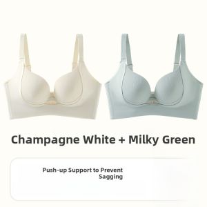 miiow | Cat Woman Full Cup Bra Anti-Sagging Large Size Underwear Gathered Prevent Side Breast Collection Womens Innerwear Nylon Material