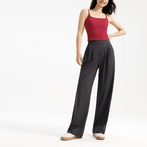 VFU | High Elasticity Slimming Anti-Wrinkle Drapey Loose Long Pants