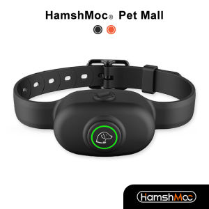 HamshMoc Smart Dog Collar Anti Barking Electric Waterproof Pet Training Collar Automatic Stop Barking For Small Medium Large Dogs