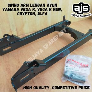 Fullset Full Set Swing Arm Arem Lengan Ayun Model Ori Original Orisinil Motor Yamaha Crypton Cripton Alfa Vega R New Old Lama Murah Tebal