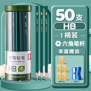 Deli Nontoxic Pencils for Primary School Students Special Grade One Exam HB Answering Cards Children Two B Writing Learning Kindergarten Grade Two Drawing Sketching Beginner