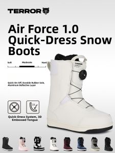 TERROR | Quick-Put-On All-Round Ski Shoes Single Snowboard