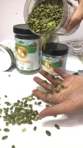 Hạt bí xanh nguyên chất Lets Nuts hộp 500g hạt to mẩy dùng để nấu chè nấu sữa làm bánh ngũ cốc bổ dung dinh dưỡng