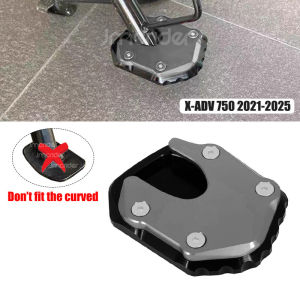 X-ADV750 CNC Motorcycle Kickstand Side Stand Extension Pad Enlarger Plate For Honda XADV/X-ADV 750 XADV750 2021-2025