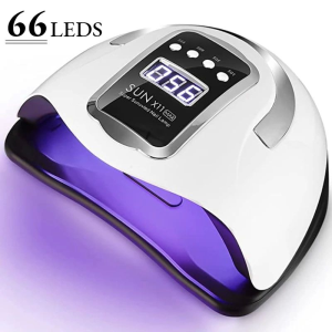 EmmAmy 280W LED UV Lamp for Nails 66LEDS Gel Polish Drying Lamp with Smart Sensor Professional Nail Dryers Manicure Salon Equipment