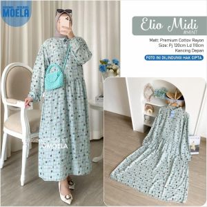 MIDI DRESS ELIO LD 110 BY MOELA BERLABEL