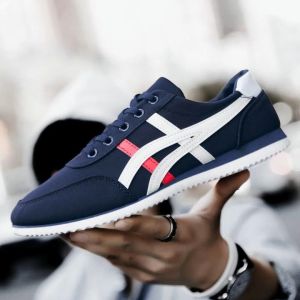 COD Mens casual shoesFour seasons new mens Trendy low top little white shoes mens lace-up shoes