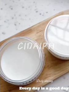 【Free Spoon】 25pcs 150ML Dessert Cup With Lid with Lids for Cake Mousse Yogurt Ice Cream Simplenest - 5oz Clear Round Ice Cream Cup With Cover Mousse Cheesecake Container