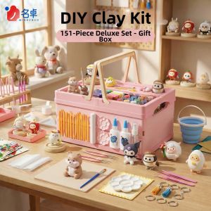 MINGZHUO | No Bake Easy-Shaping Clay DIY Materials Set
