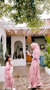 Kaftan Firda AbelleKids (GRATIS tas lucu) - kaftan couple ibu & anak