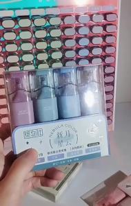 4Pcs Glitter Highlighter Pens Nebula Color Highlighters for Highlighting Students School Office Art Supplies